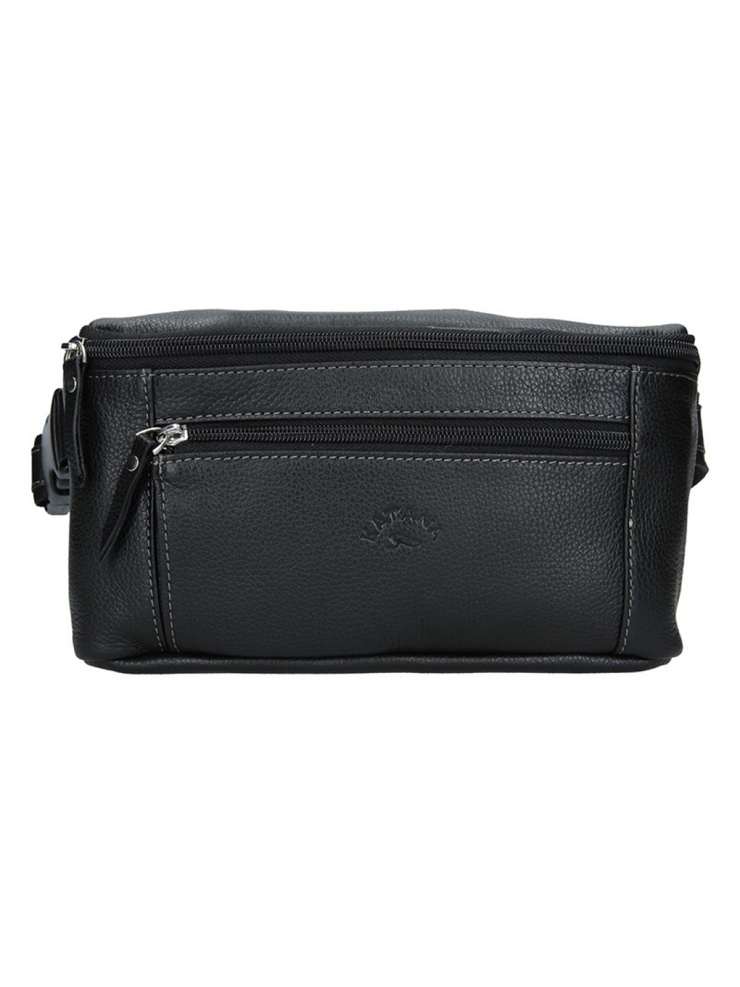 Pánská kožená ledvinka Katana Gregg – černá